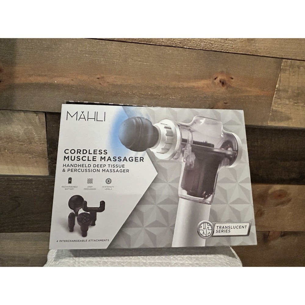 Mahli Muscle Massager‎ Gun Model MDM3005 w Instruction A20